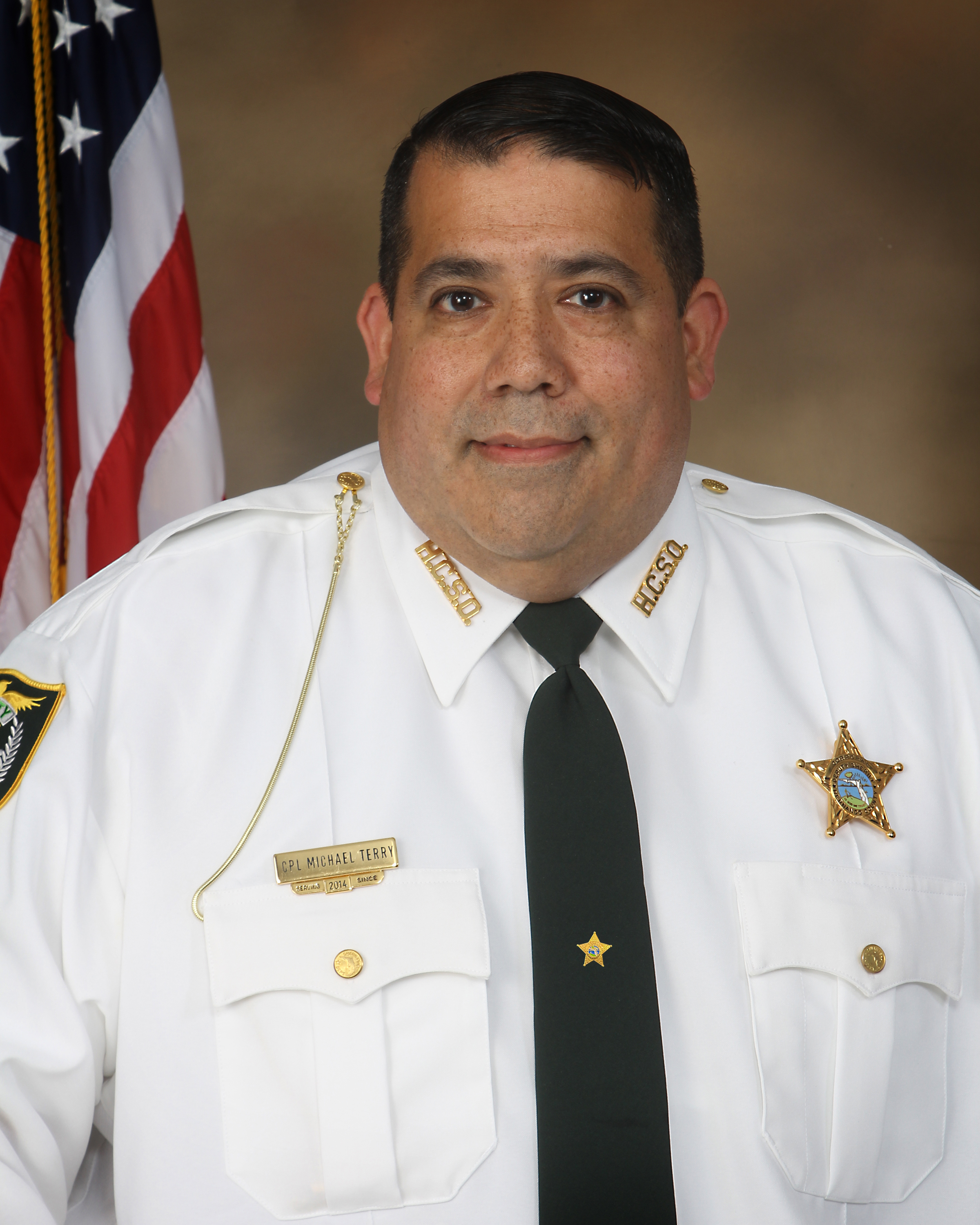 Portrait of PIO Corporal Michael Terry