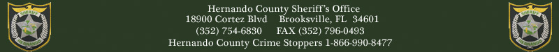 HCSO Web Footer