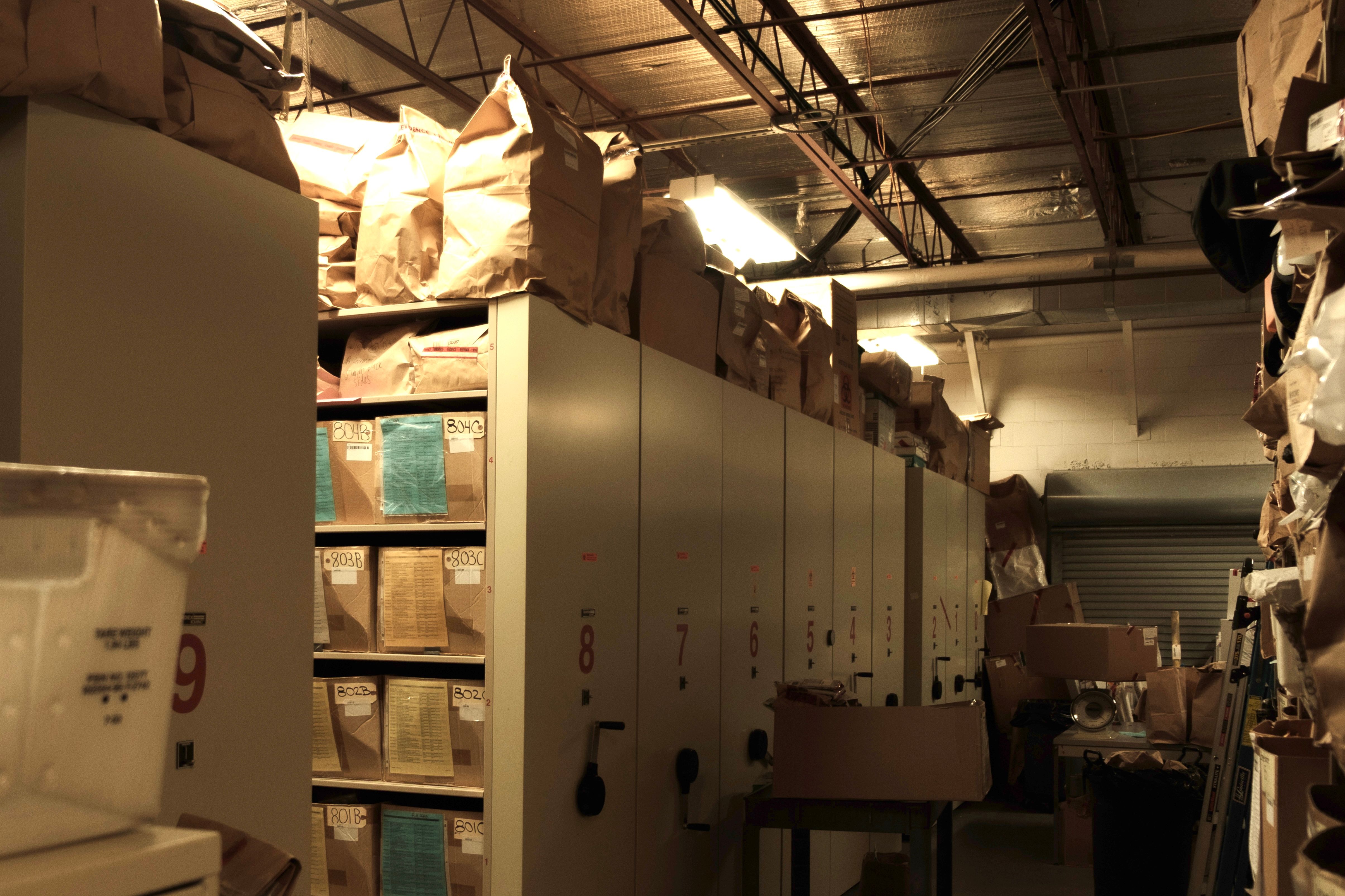 Property/Evidence storage