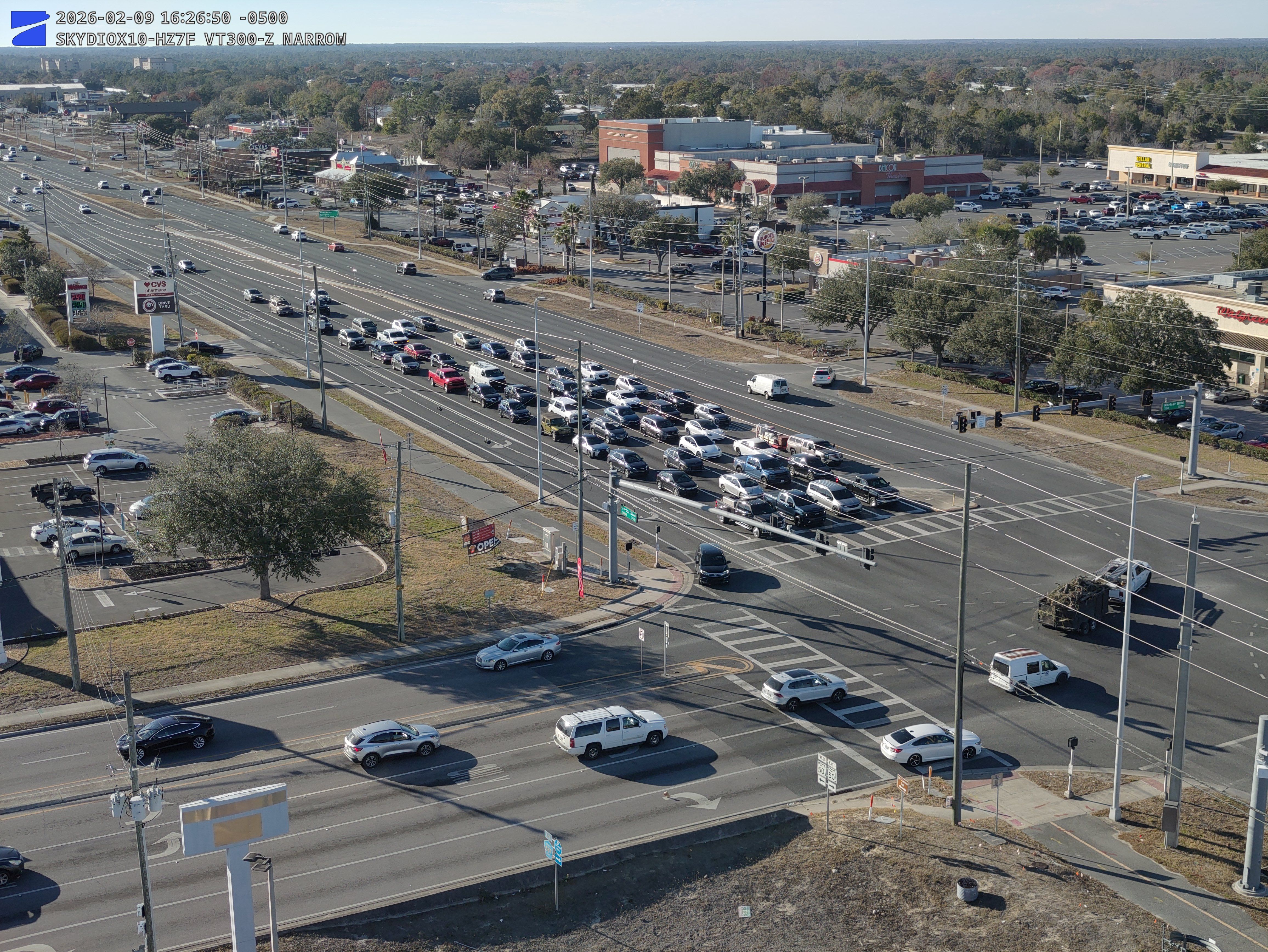 Local traffic congestion