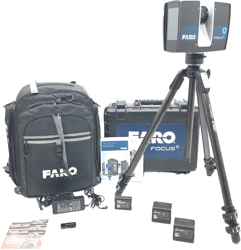 FARO 3D laser scanning system for crime scene reconstruction