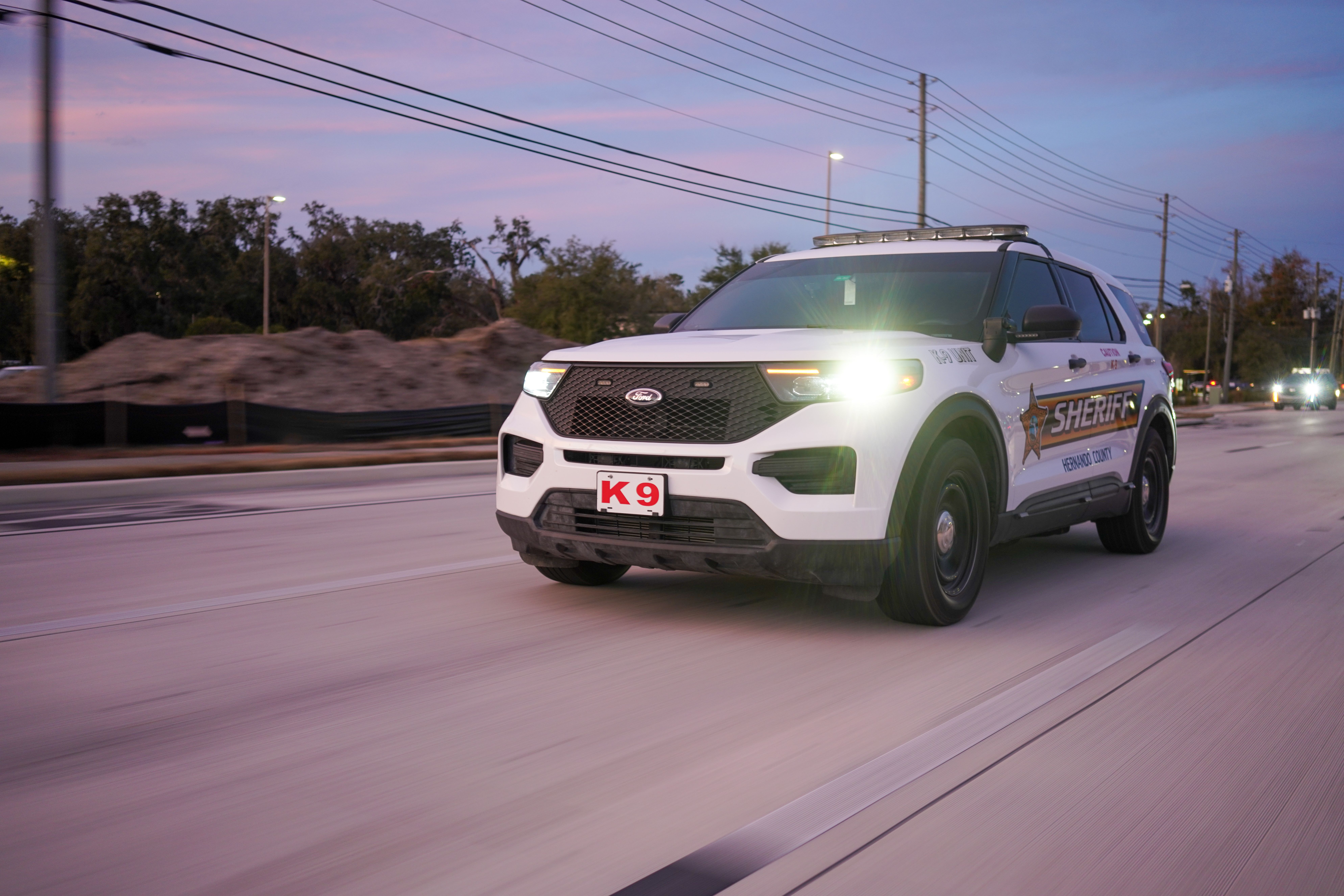 Patrol car