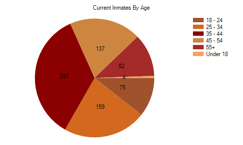 Inmates by age